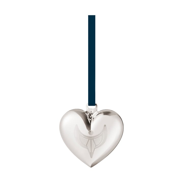 Corazón de Navidad 2024 - Chapado en paladio - Georg Jensen