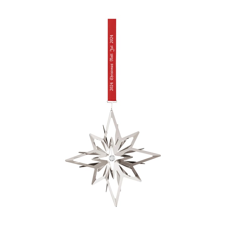 Estrella colgante de Navidad 2024 - Chapado en paladio - Georg Jensen