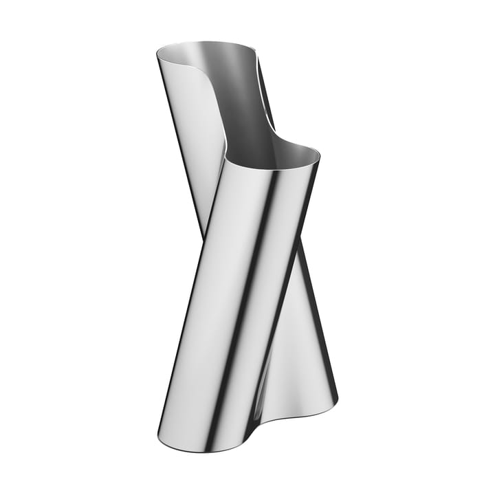 Jarrón Lituus large 34,2 cm - Acero inoxidable - Georg Jensen