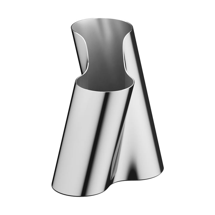 Jarrón Lituus medium 20,4 cm - Acero inoxidable - Georg Jensen