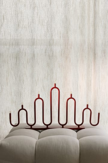 Candelabro de Adviento Noel 7 - Rojo - Globen Lighting