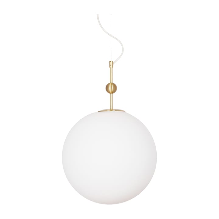 Lámpara colgante Astrid Ø40 cm - Latón cepillado-blanco - Globen Lighting