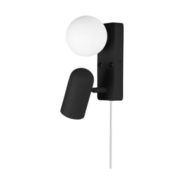 Lámpara de pared Doppio - Negro - Globen Lighting