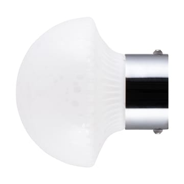 Plafón Fungo Ø16 cm - Blanco-cromo - Globen Lighting