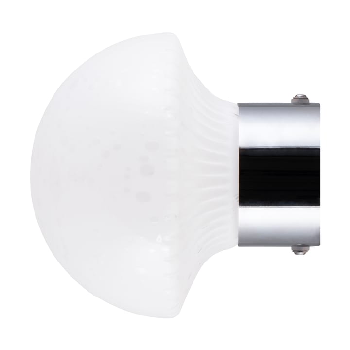 Plafón Fungo Ø16 cm, Blanco-cromo Globen Lighting