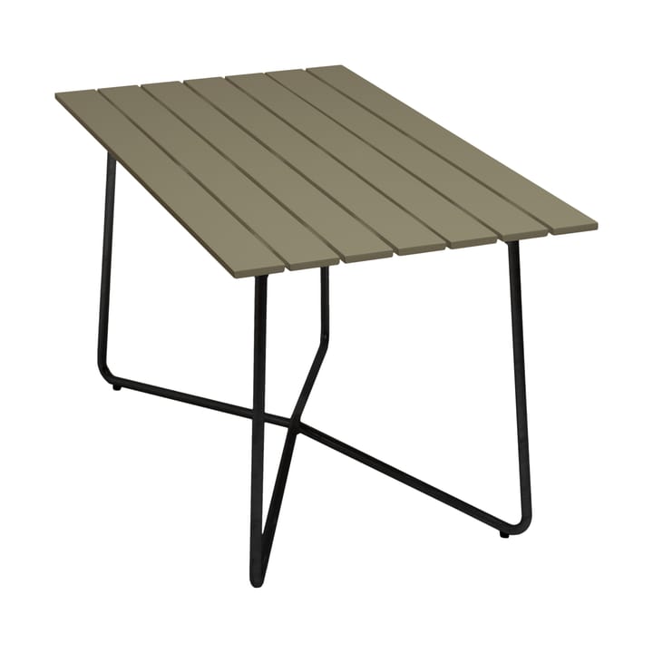 Mesa B25A - Light green oak-black base - Grythyttan Stålmöbler