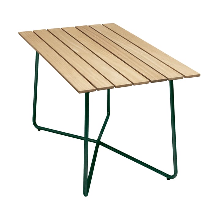 Mesa B25A - Oiled pine-green base - Grythyttan Stålmöbler