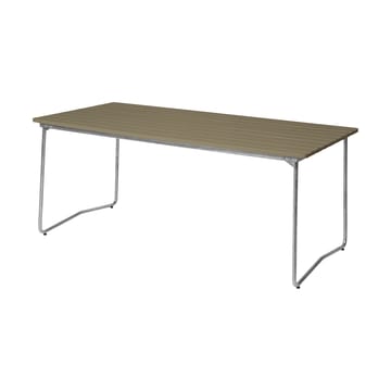 Mesa de comedor B31 170  - Light green oak-hot galvanized base - Grythyttan Stålmöbler