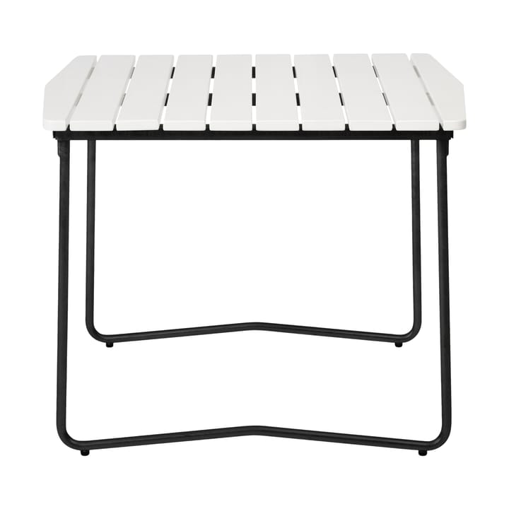 Mesa de comedor B31 84 , White lacquered oak-black base Grythyttan Stålmöbler