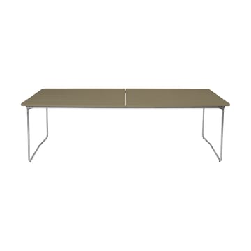 Mesa Table B31 230 cm - Light green oak-hot galvanized base - Grythyttan Stålmöbler