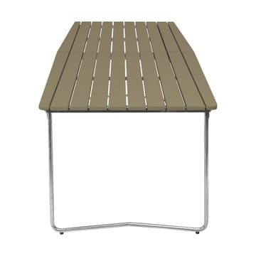 Mesa Table B31 230 cm - Light green oak-hot galvanized base - Grythyttan Stålmöbler