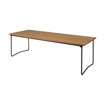 Mesa Table B31 230 cm - Oiled oak-black base - Grythyttan Stålmöbler