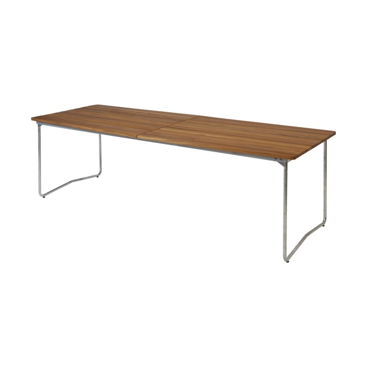 Mesa Table B31 230 cm, Teca sin tratar - patas galvanizadas Grythyttan Stålmöbler