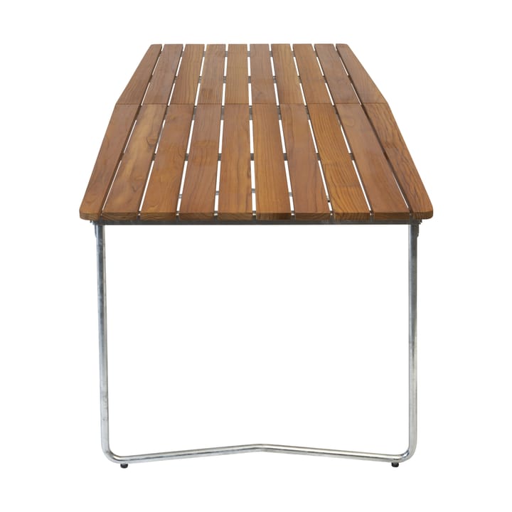 Mesa Table B31 230 cm, Teca sin tratar - patas galvanizadas Grythyttan Stålmöbler