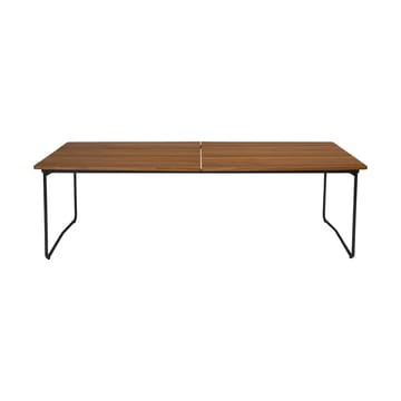 Mesa Table B31 230 cm - Untreated teak-black base - Grythyttan Stålmöbler