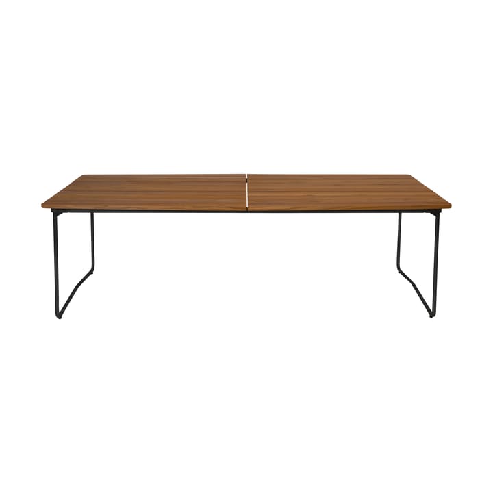 Mesa Table B31 230 cm - Untreated teak-black base - Grythyttan Stålmöbler