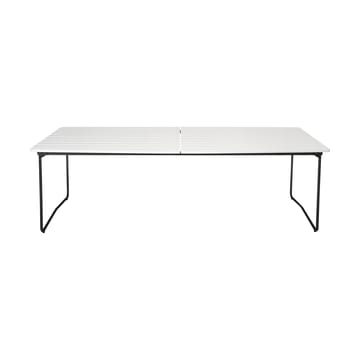 Mesa Table B31 230 cm - White lacquered oak-black base - Grythyttan Stålmöbler