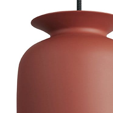 Lámpara de techo Ronde S, Rusty red (rojo) GUBI