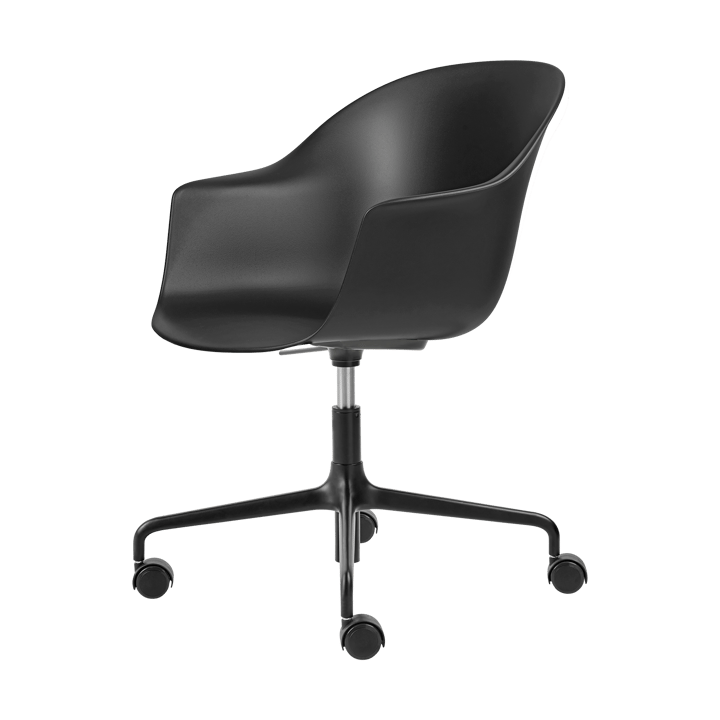 Silla de oficina Bat Meeting Chair - Black-black - GUBI