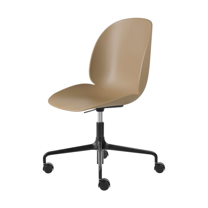 Silla de oficina Beetle Meeting Chair - Pebble brown-black - GUBI