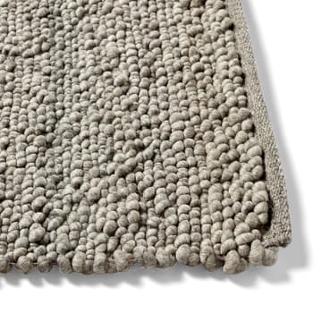 Alfombra de lana Peas Random 140 x 200 cm - Medium grey - HAY