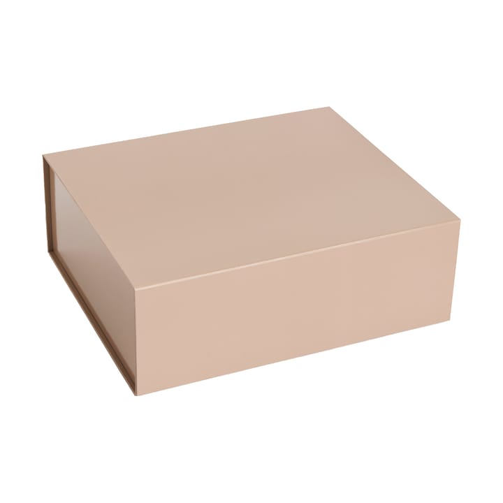 Caja con tapa Colour Storage M 29,5x35 cm - Nougat - HAY