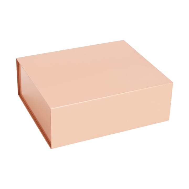 Caja con tapa Colour Storage M 29,5x35 cm - Soft pink - HAY