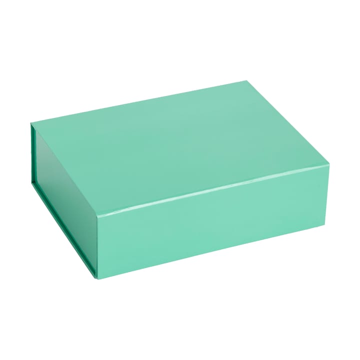 Caja con tapa Colour Storage XS 16,5x22,5 cm - Emerald green - HAY