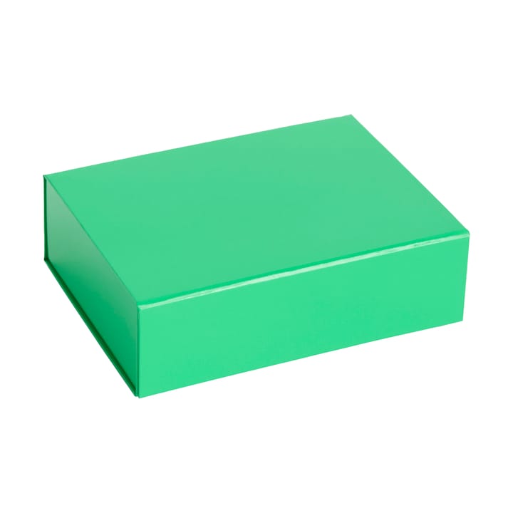 Caja con tapa Colour Storage XS 16,5x22,5 cm - Vibrant green - HAY