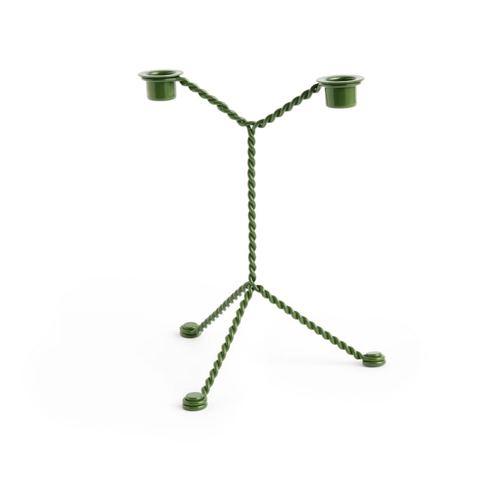 Candelabro Wire, Green HAY