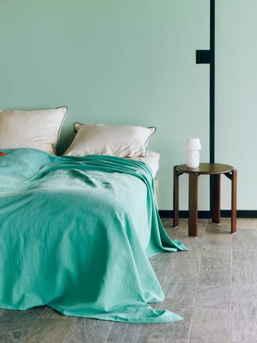 Colcha Linen 240x260 cm - Emerald green - HAY