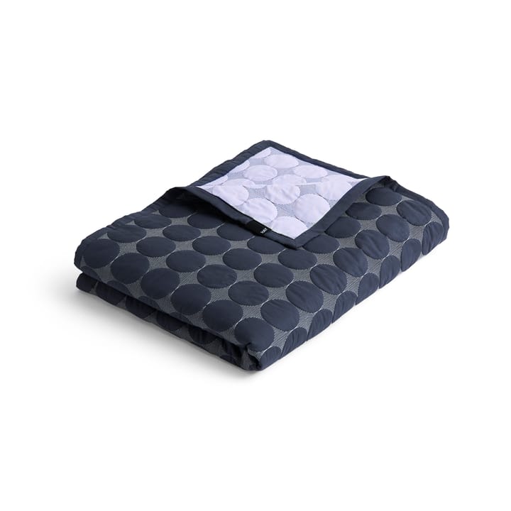 Colcha Mega Dot organic 235x245 cm - Midnight blue - HAY