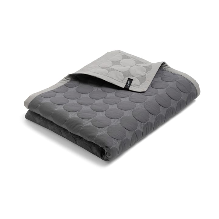 Colcha Mega Dot organic 260x260 cm - Dark grey - HAY