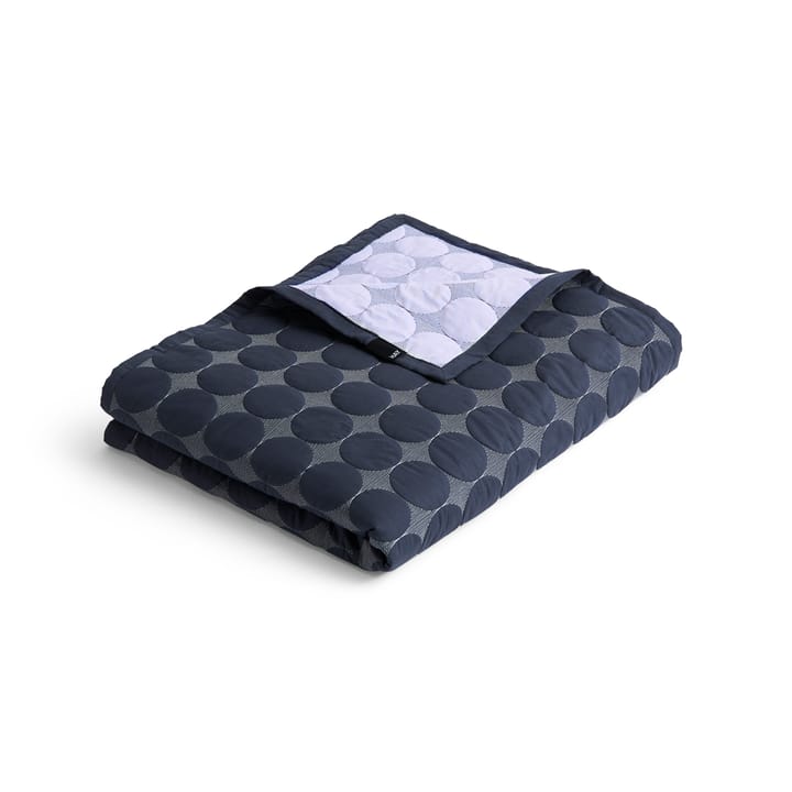 Colcha Mega Dot organic 260x260 cm, Midnight blue HAY