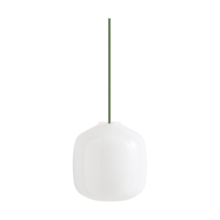 Lámpara de techo Buoy Ø20 cm - Opal glass-garden green - HAY