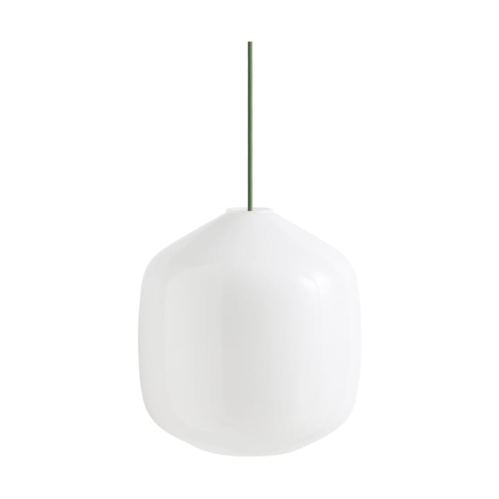 Lámpara de techo Buoy Ø30 cm - Opal glass-garden green - HAY