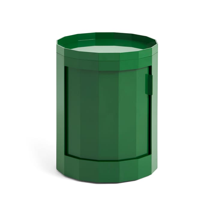 Mesa auxiliar Facet Cabinet low 49 cm - Spinach green - HAY