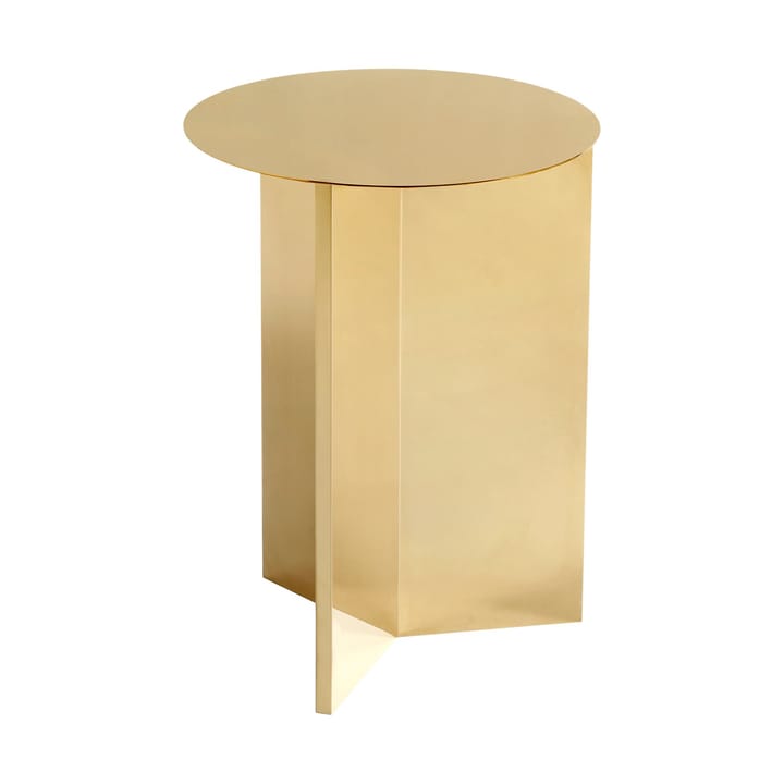 Mesa auxiliar Slit high Ø35 cm - Brass - HAY