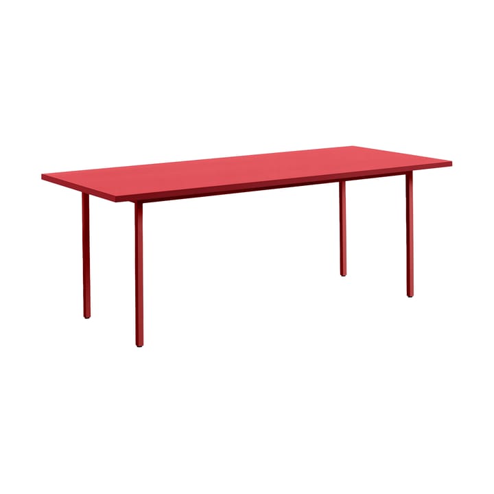 Mesa de comedor Two-Colour Ø105 cm - Maroon red-red - HAY