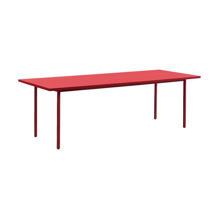 Mesa de comedor Two-Colour Ø120 cm - Maroon red-red - HAY