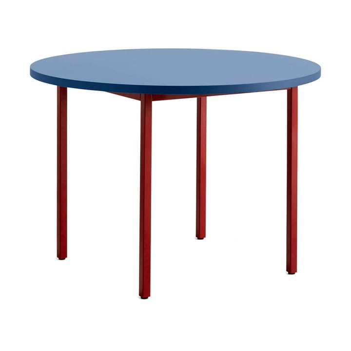 Mesa de comedor Two-Colour 82x160 cm - Maroon red-blue - HAY