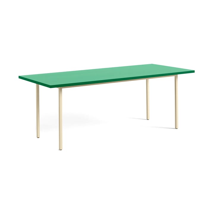 Mesa de comedor Two-Colour 90x200 cm - Ivory-green mint - HAY