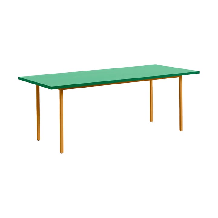 Mesa de comedor Two-Colour 90x200 cm - Ochre-green mint - HAY