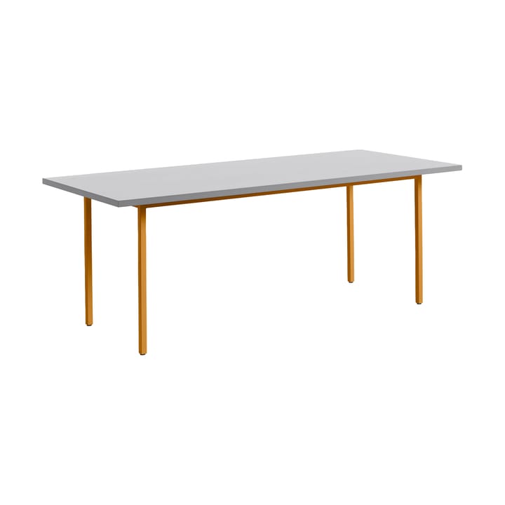 Mesa de comedor Two-Colour 90x200 cm - Ochre-light grey - HAY