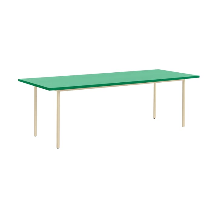 Mesa de comedor Two-Colour 90x240 cm - Ivory-green mint - HAY