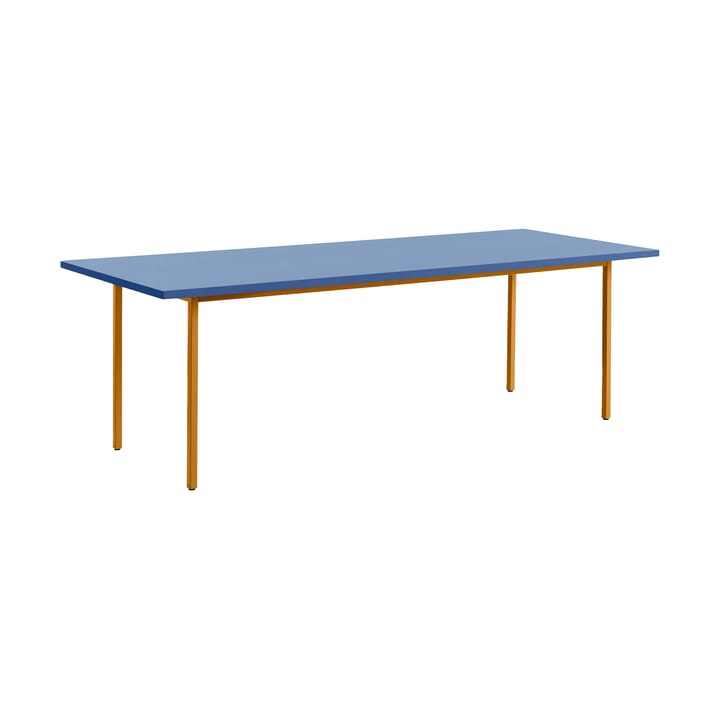 Mesa de comedor Two-Colour 90x240 cm - Ochre-blue - HAY