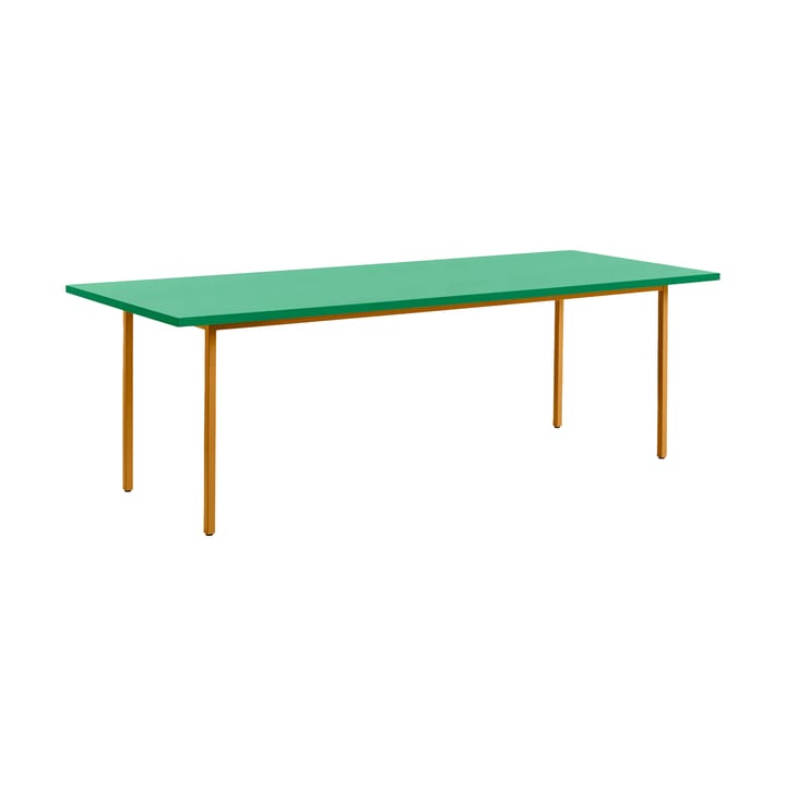 Mesa de comedor Two-Colour 90x240 cm - Ochre-green mint - HAY