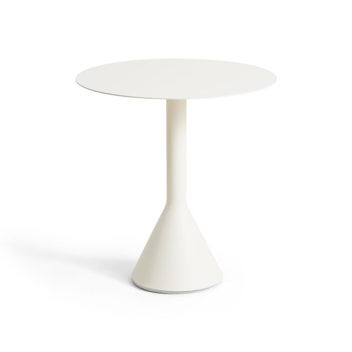 Mesa redonda de café Palissade Cone   - Cream white, Ø70 cm - HAY