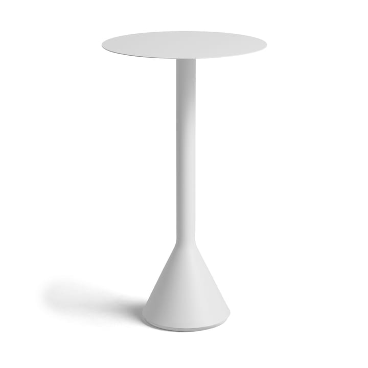 Mesa redonda de café Palissade Cone   - Sky grey, Ø60 cm - HAY