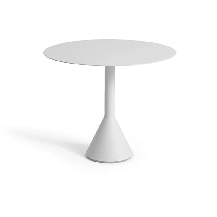 Mesa redonda de café Palissade Cone   - Sky grey, Ø90 cm - HAY